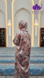 ⁦روب صلاة حرير سوبر وردي⁩ - الصورة ⁦5⁩