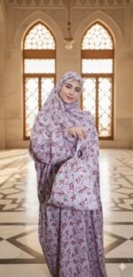 روب صلاة وردي ليكرا